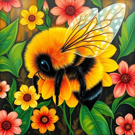 bee painting