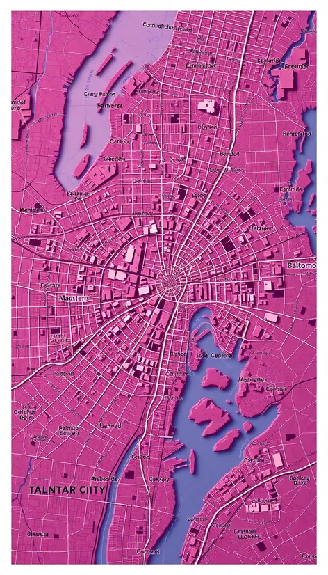 baltimore on a map