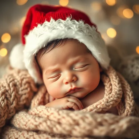 newborn santa hat