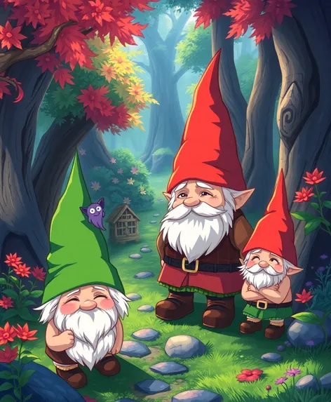 gnomes anime