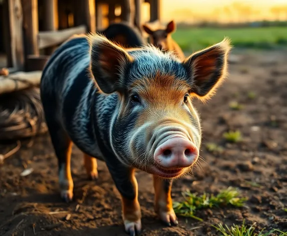 red wattle hog