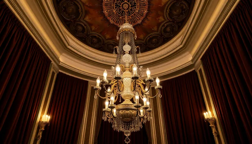 bow chandelier