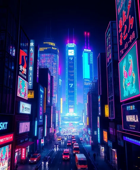 cyberpunk style wallpaper