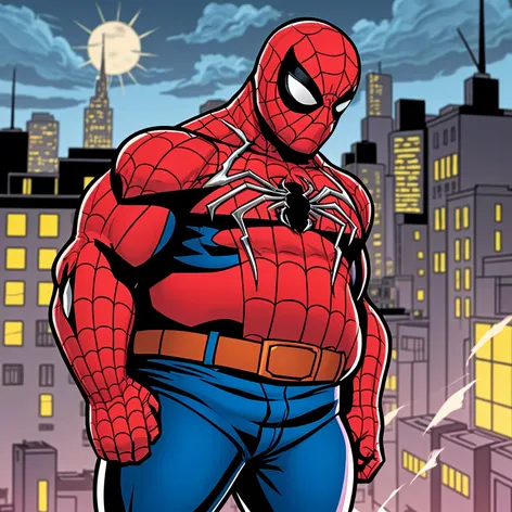 fat spider man