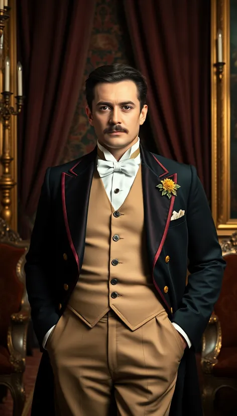 victorian men's attire