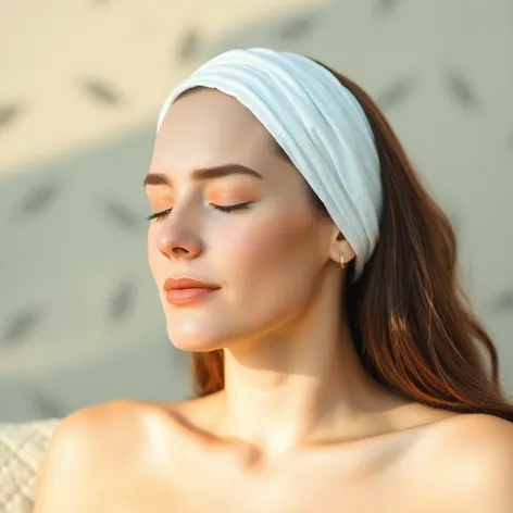 skin care headband