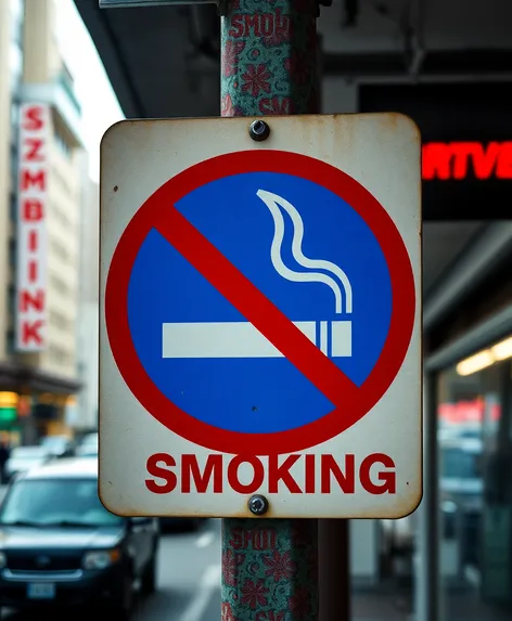 no smoking signage