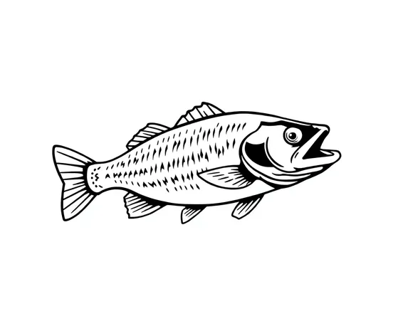 fishing clip art black