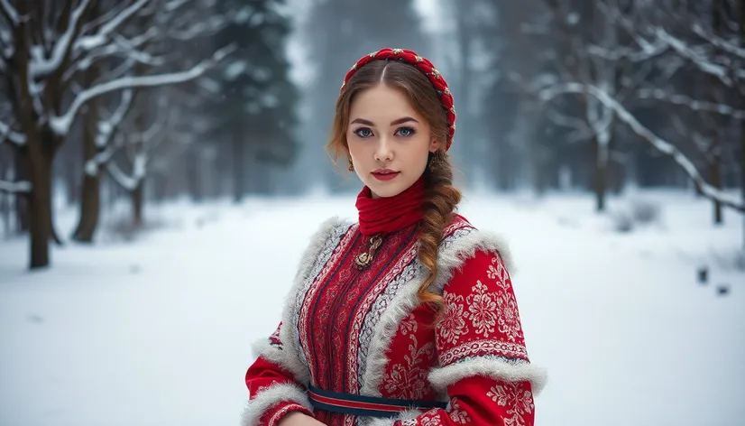 russian outfit female