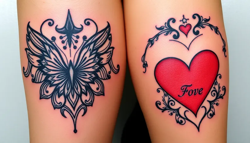 husband and wife tattoos