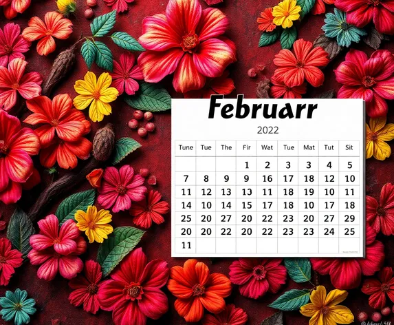 february 2022 calendar