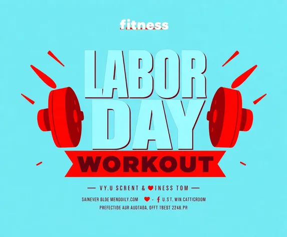 labor day workout gym