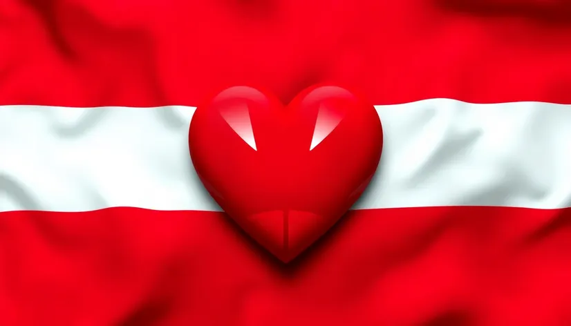 heart flag png transparent