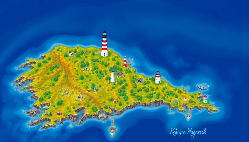 nantucket island map