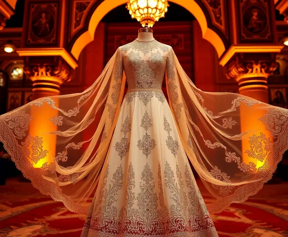 tunisian wedding dress