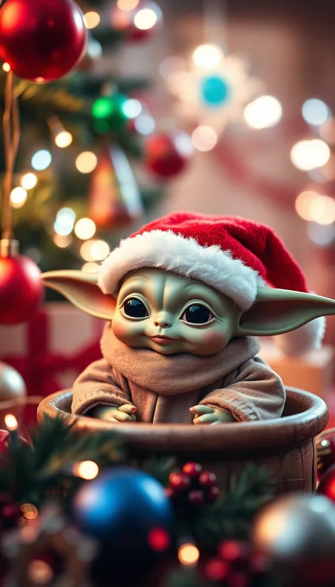 baby yoda christmas