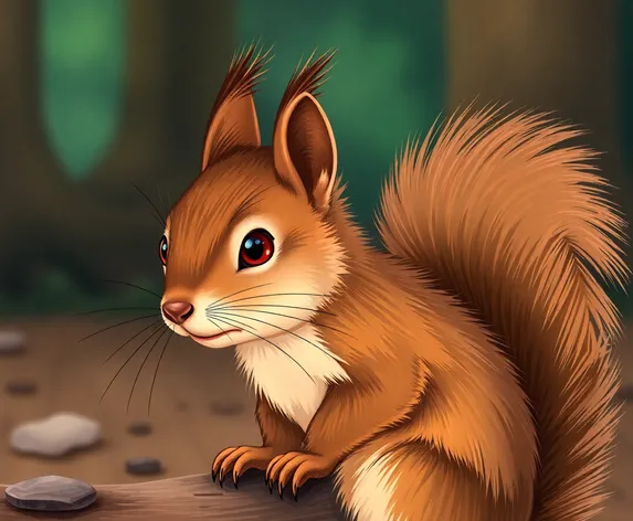 squirrel drawing