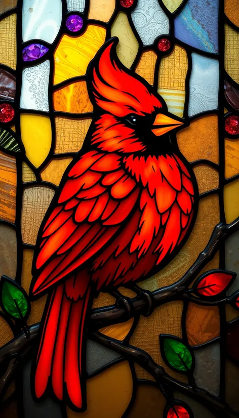 pinterest cardinal bird pattern