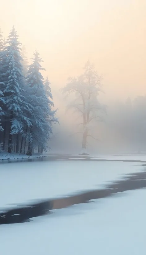 frozen lake