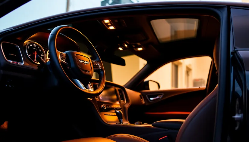 dodge charger interior