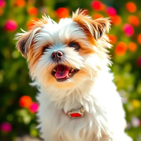 white shih tzu