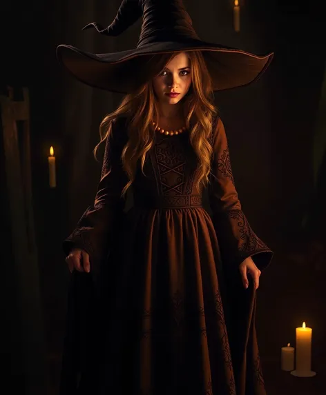 beautiful witch dress