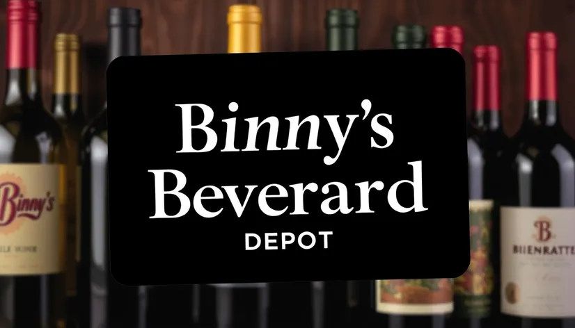 binny's beverage depot gift