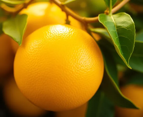 yellow grapefruit