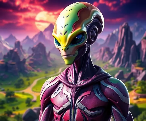 alien skin in fortnite