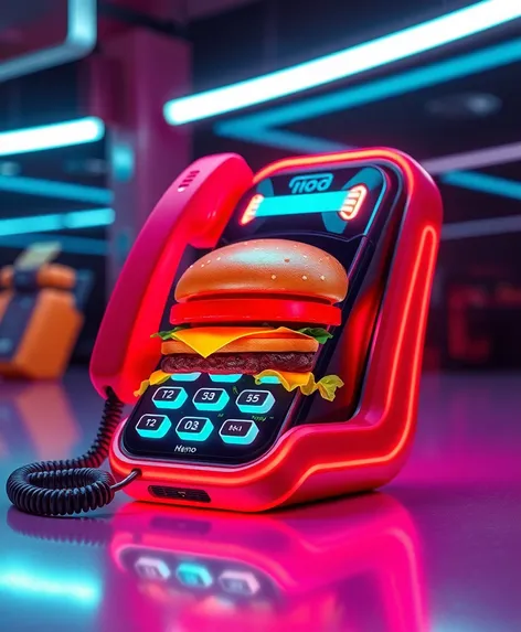 hamburger phone