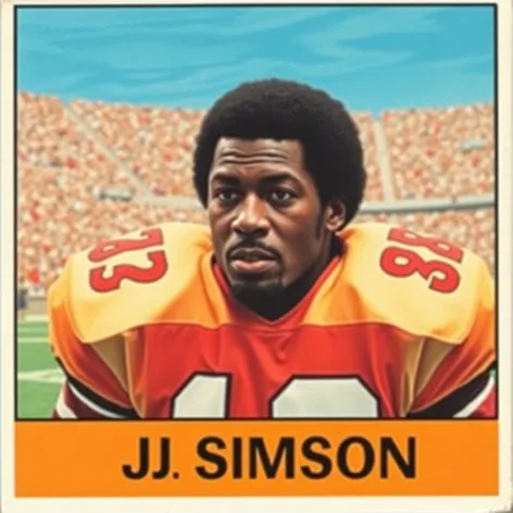 oj simpson football card