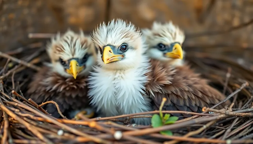 newborn baby eagles