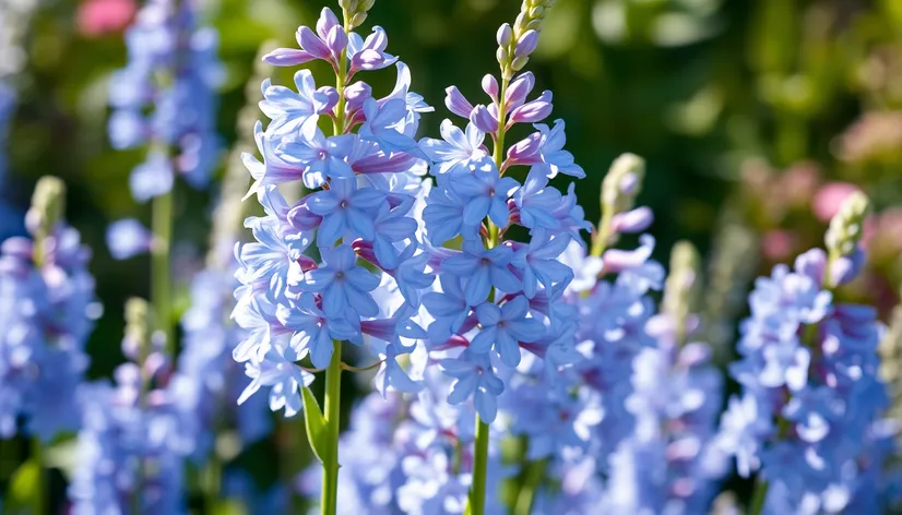 light blue delphinium