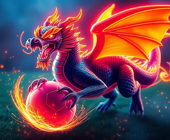 dragon soccer ball