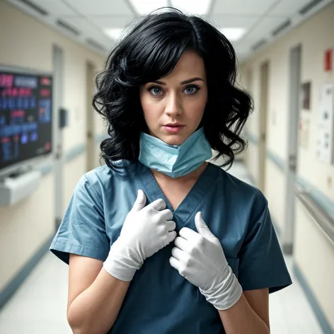 katy perry, nurse in