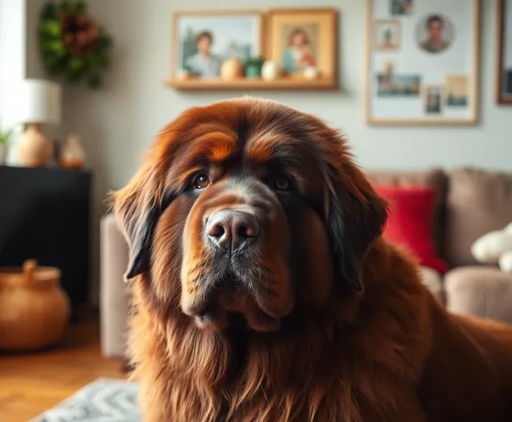 newfoundland brown dog