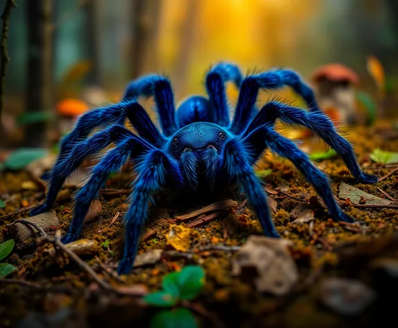 blue cobalt tarantula