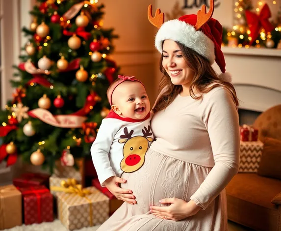 christmas pregnancy announcement