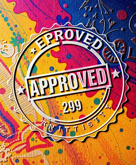 approved stamp