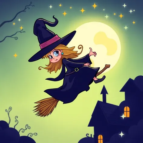 cartoon witch