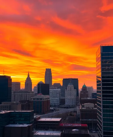 sunset cincinnati