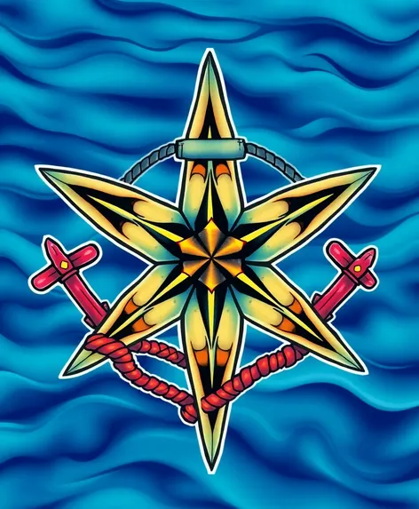 nautical star tattoos