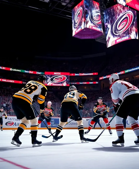 bruins vs hurricanes