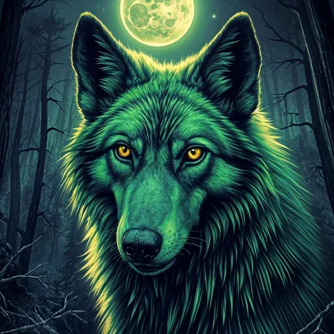 nuclear green wolf