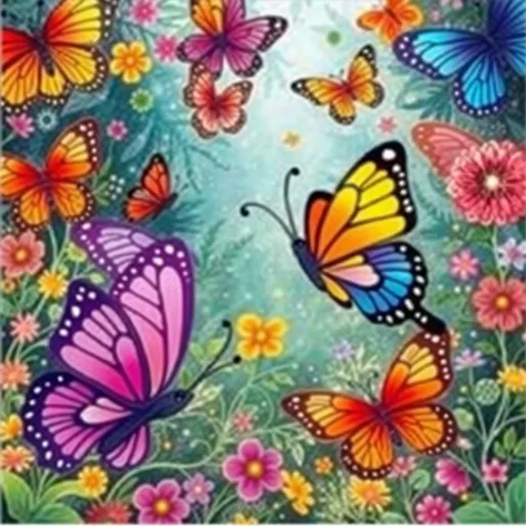 coloring pages butterflies