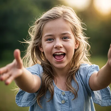 tickled girl