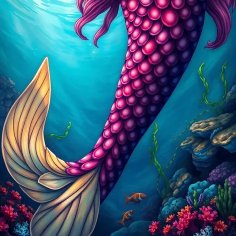 mermaid tail anatomy