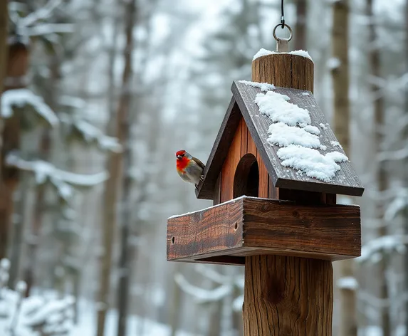 bird feeder pole