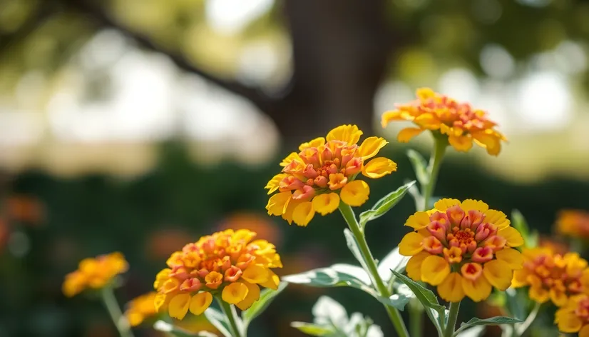 yellow lantana plant