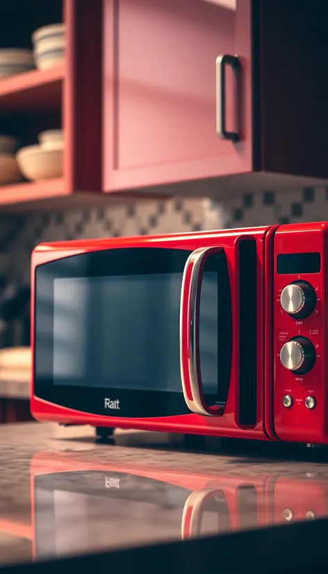 microwave red colour